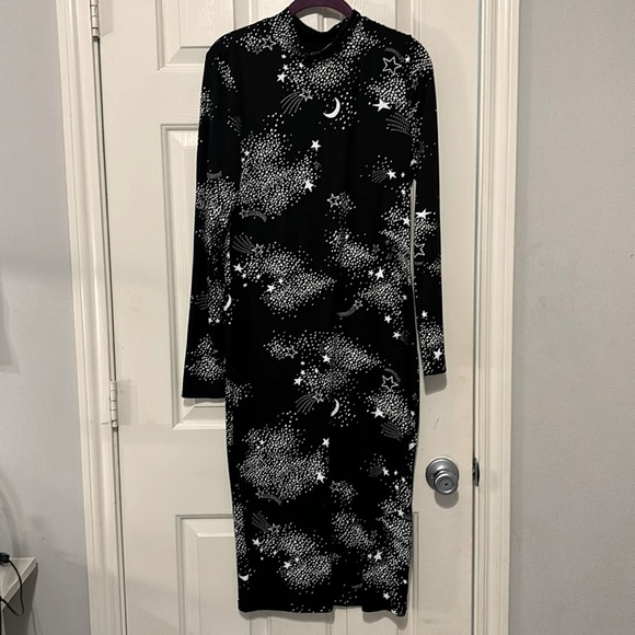 Bar III Midi Bodycon Dress Sz L - Picture 1 of 6